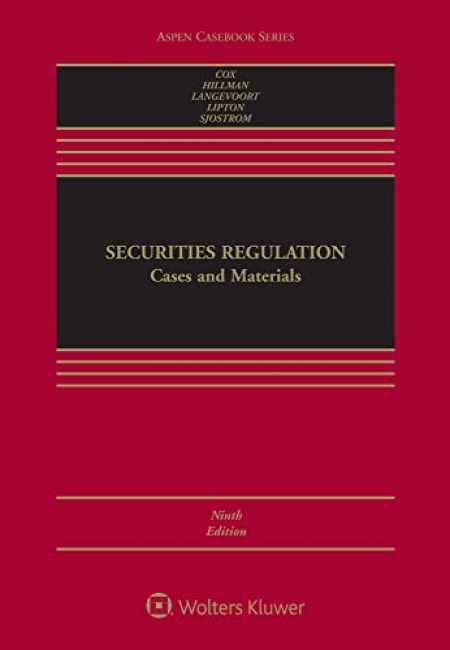 Sell, Buy or Rent Securities Regulation: Cases and Materials ...
